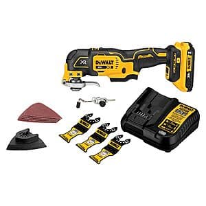 DeWALT 20V Max XR Oscillating Multi-Tool Kit w 2Ah Battery Charger ($99.00 / (약: 142,668원))