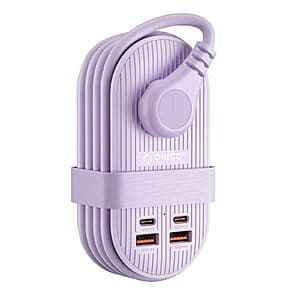 ORICO 65W GaN Travel 7-in-1 Charging Power Strip ($19.80 / (약: 28,533원))