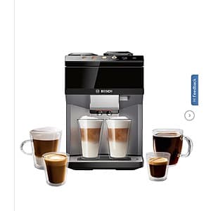 Members: Bosch 500 Series Fully Automatic Espresso & Coffee Machine ($800.00 / (약: 1,152,880원))