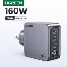 UGREEN 160W GaN KR플러그 충전기 ($40.91 / (약: 58,955원))