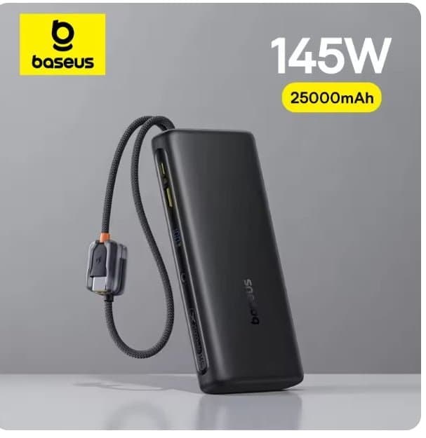 베이스어스 145W 파워뱅크 25000mAh ($59.69 / (약: 86,019원))