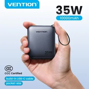 벤션 CCC 미니 파워뱅크 35W 10000mAh ($4.00 / (약: 5,764원))