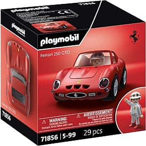 29-Pc Playmobil X Ferrari 250 GTO Collector Car ($13.99 / (약: 20,160원))