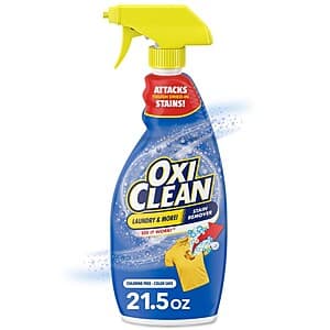 21.5-Oz OxiClean Laundry Stain Remover Spray ($1.40 / (약: 2,017원))
