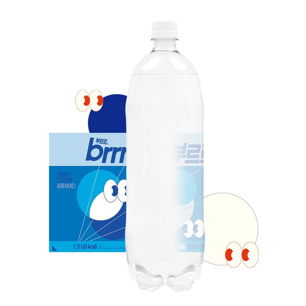 부르르 제로사이다 오리지널 1.5L X 12개 (네이버멤버십) (0원 / 무료배송)
