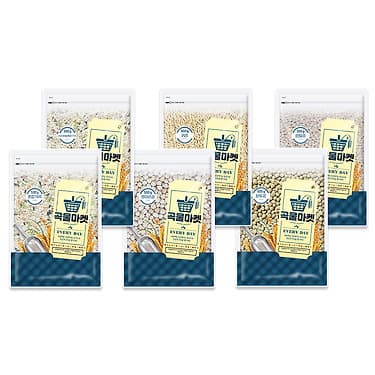톡딜) 곡물마켓 귀리렌틸 혼합 17곡 500g 1,900원 외 다양~ (무료배송)