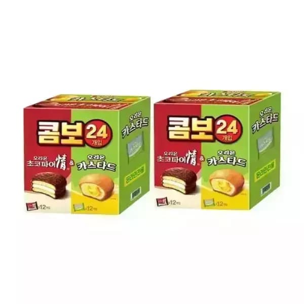 오리온 베스트파이콤보 24입, 2개 (13,210원 / 무료배송)