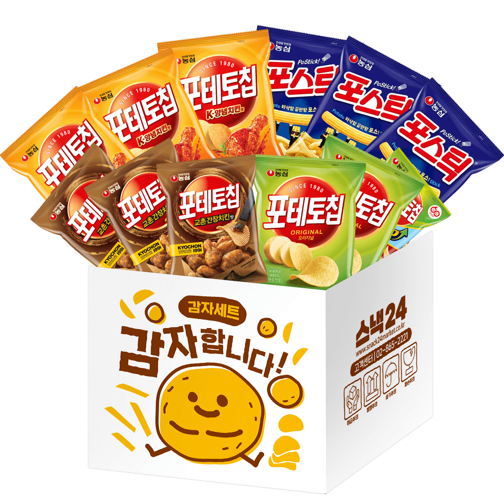 크림 농심 감자과자세트 12봉 9000원 첫스타일적립금받으신분만 (9,000원 / 무료배송)