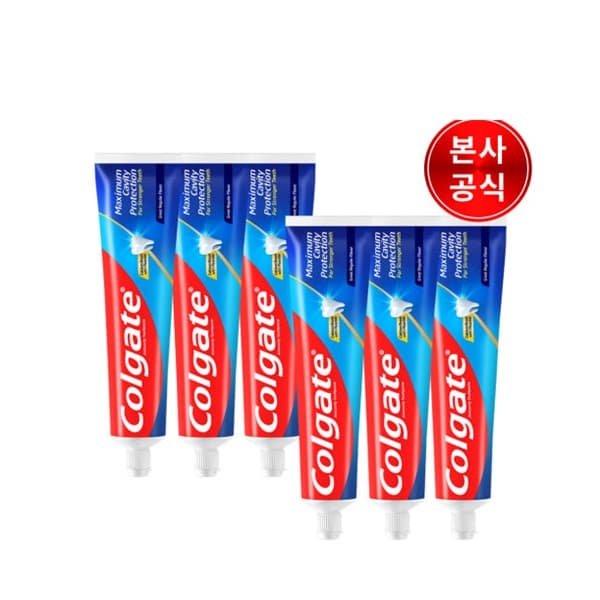 콜게이트 캐비티 프로텍션 175g 고불소치약 레귤러 6개 (0원 / 무료배송)