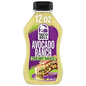 12oz Taco Bell Creamy Avocado Ranch Sauce ($1.55 / (약: 2,233원))