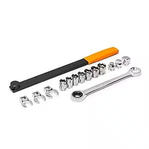 15-Pc GEARWRENCH Ratcheting Serpentine Belt Tool Set ($37.97 / (약: 54,718원))