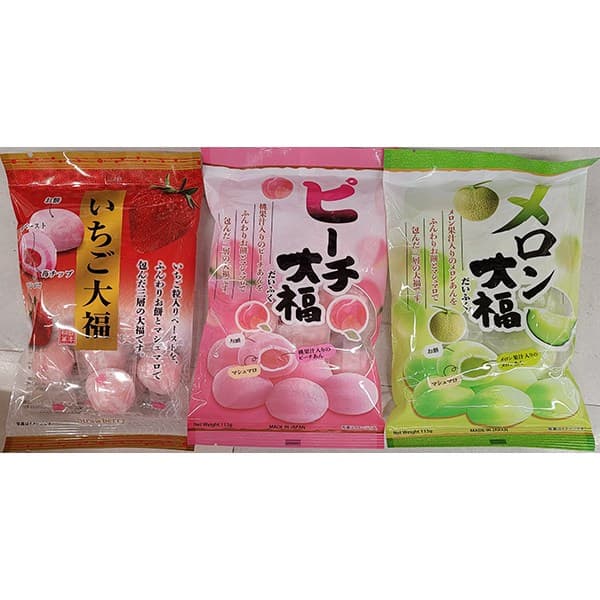 [CJ온스타일]소비임박. 쿠보타 딸기/메론/복숭아 찹쌀떡 113g x 12봉지 (9,900원/무배)