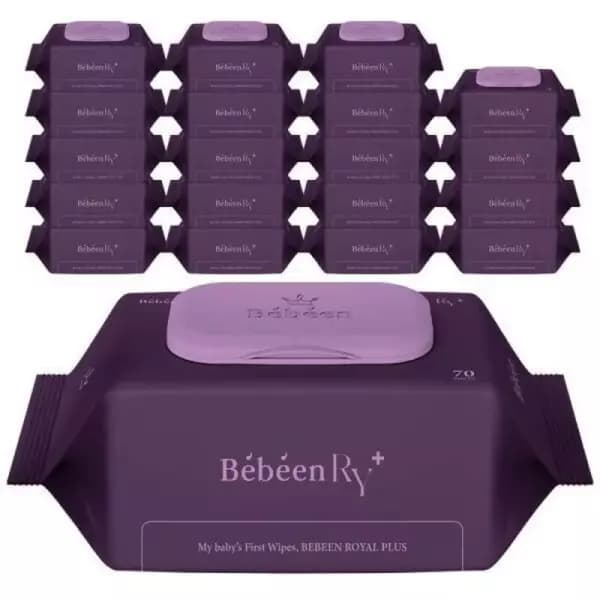 77g 베베앙 고평량 로얄 플러스 물티슈 70매 20팩 캡형 (0원 / 무료배송)