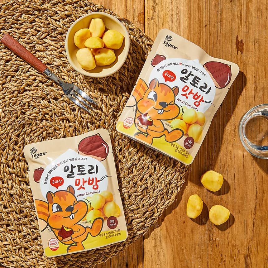 지마켓) 국내산 밤 100% 알토리 맛밤 50g10봉 15,780원 (무료배송)