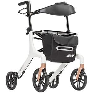 Drive Medical AeroWalk Ultra-Lite Rollator w 23" Seat Height ($118.00 / (약: 170,049원))