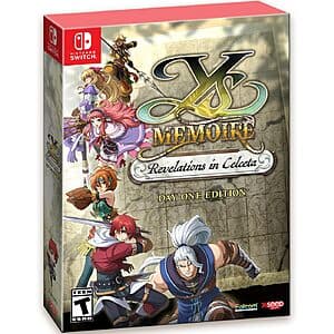 Ys Memoire: Revelations in Celceta Day One Edition ($39.99 / (약: 57,329원))