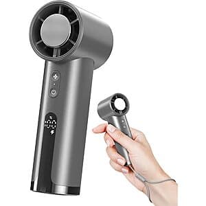 18000RPM NesveCit Rechargeable Handheld Portable Fan ($11.99 / (약: 17,188원))