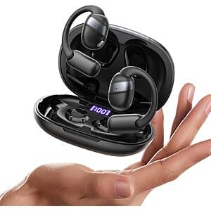 JOYROOM Open-Ear Bluetooth 5.4 Sport Earbuds w 16mm Drivers & Touch Controls ($14.50 / (약: 20,787원))