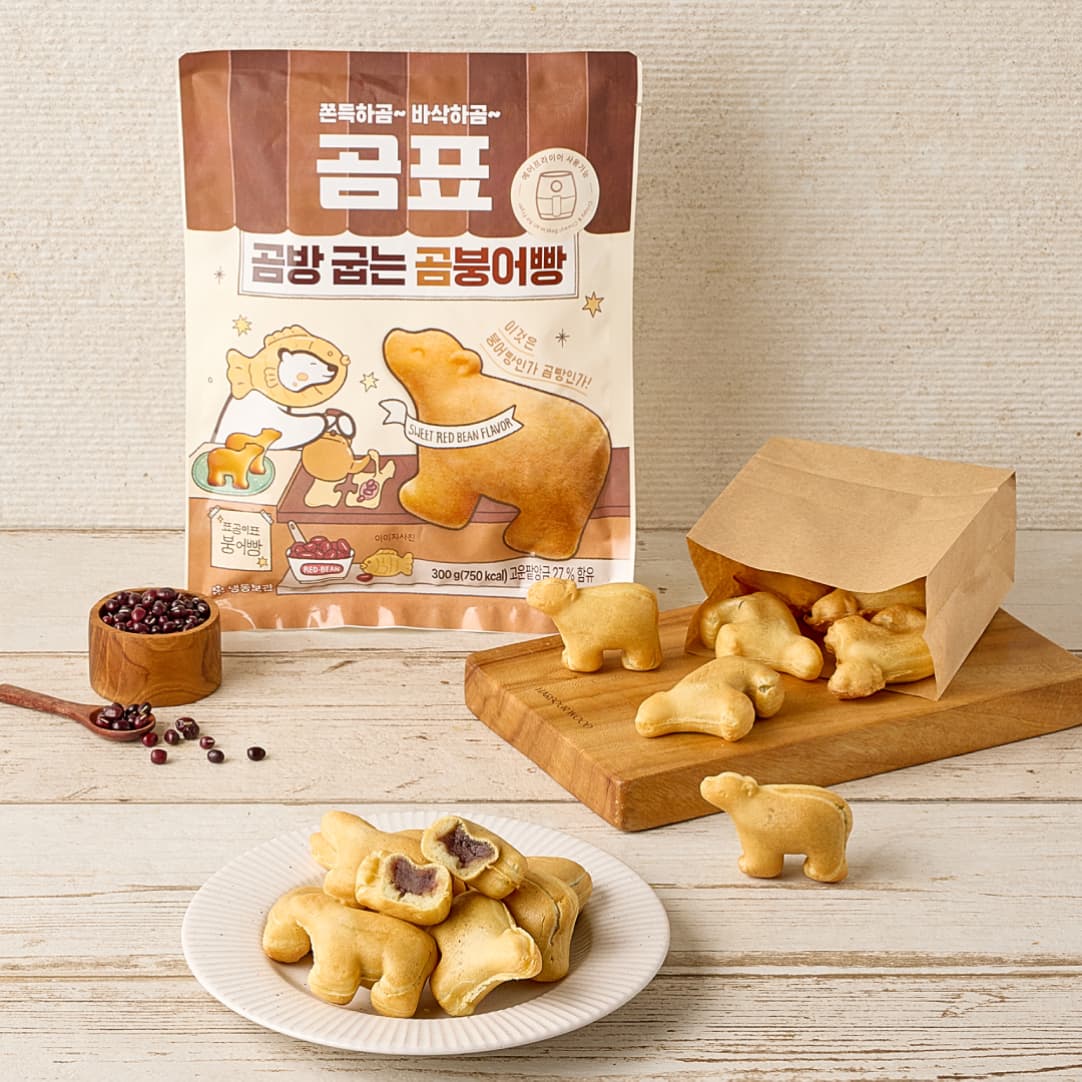 곰표 붕어빵 300g/호떡 360g 2개 5,990원 (무료배송)