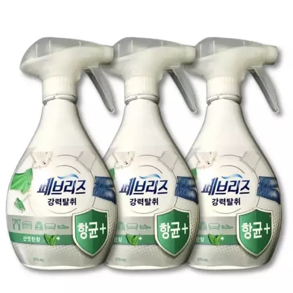 [지마켓]페브리즈 향균 플러스 산뜻한향 370ml 3개(10,980원/무료) (무료배송)