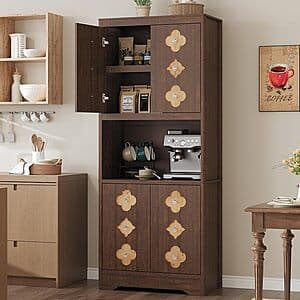 Garvee 72" Tall Pantry Cabinet ($199.99 / (약: 286,705원))