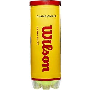 3-Ct Wilson Championship Tennis Balls ($2.85 / (약: 4,085원))