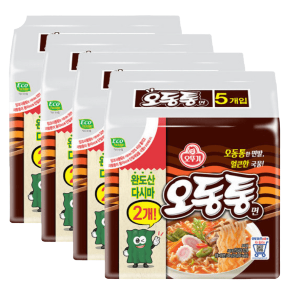 [옥션]오뚜기 오동통면(5개입) x 4팩(총20개입) (카드 11,810원/무료) (무료배송)