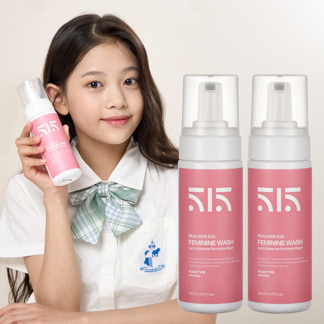 [지마켓]리얼키즈515 락토밸런스 어린이 여성 청결제 150ml 2개 (28,000원/무배)