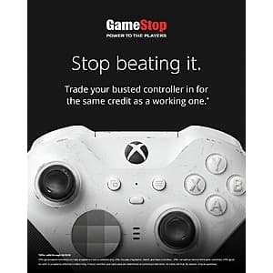 GameStop Stores Trade-In Offer: Any Official Defective Gaming Controller & Earn Same Credit As Working One ($0.00 / 무료배송)