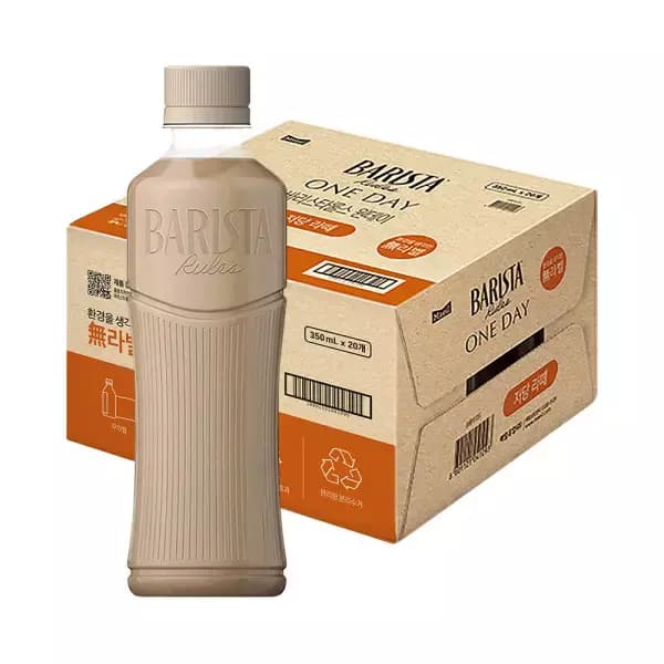 매일유업 바리스타룰스 저당라떼350ml 20개 (0원 / 무료배송)
