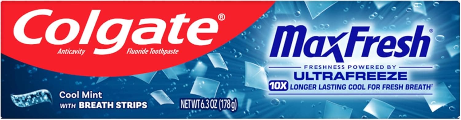 Amazon) Colgate MaxFresh Fluoride 치약 4.88--->1.99 프리쉽 역대 최저가