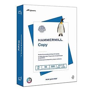10-Ream 8.5" x 11" Hammermill Copy Plus Printer Paper ($40.00 / (약: 57,344원))