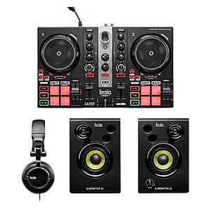 Hercules DJ Learning Kit MK2 w Controller, Speakers, Headphones & Software ($225.00 / (약: 322,560원))