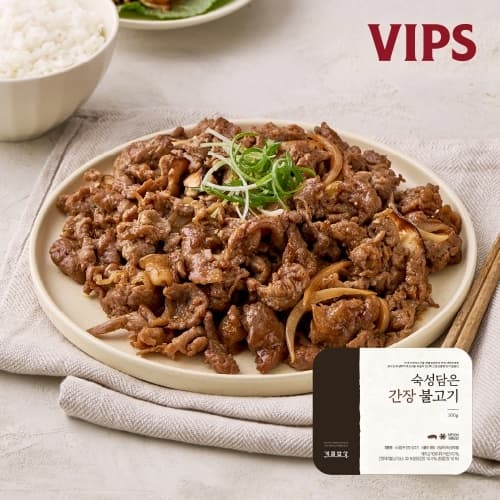 [자사몰]계절밥상 숙성담은 간장불고기 500g 4팩(15,900원/무배)