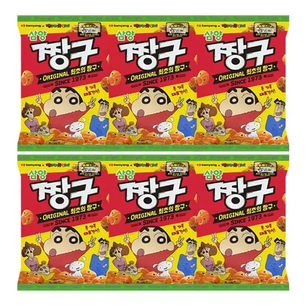 삼양 짱구 115g 6개 (5,940원 / 무료배송)