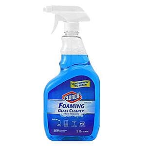 32-oz Clorox Foaming Glass Cleaner Trigger Spray ($1.90 / (약: 2,723원))