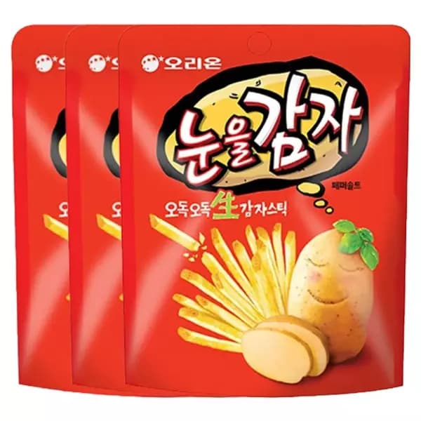 오리온 눈을감자 스낵 56g 3개 4,620원 (무료배송)