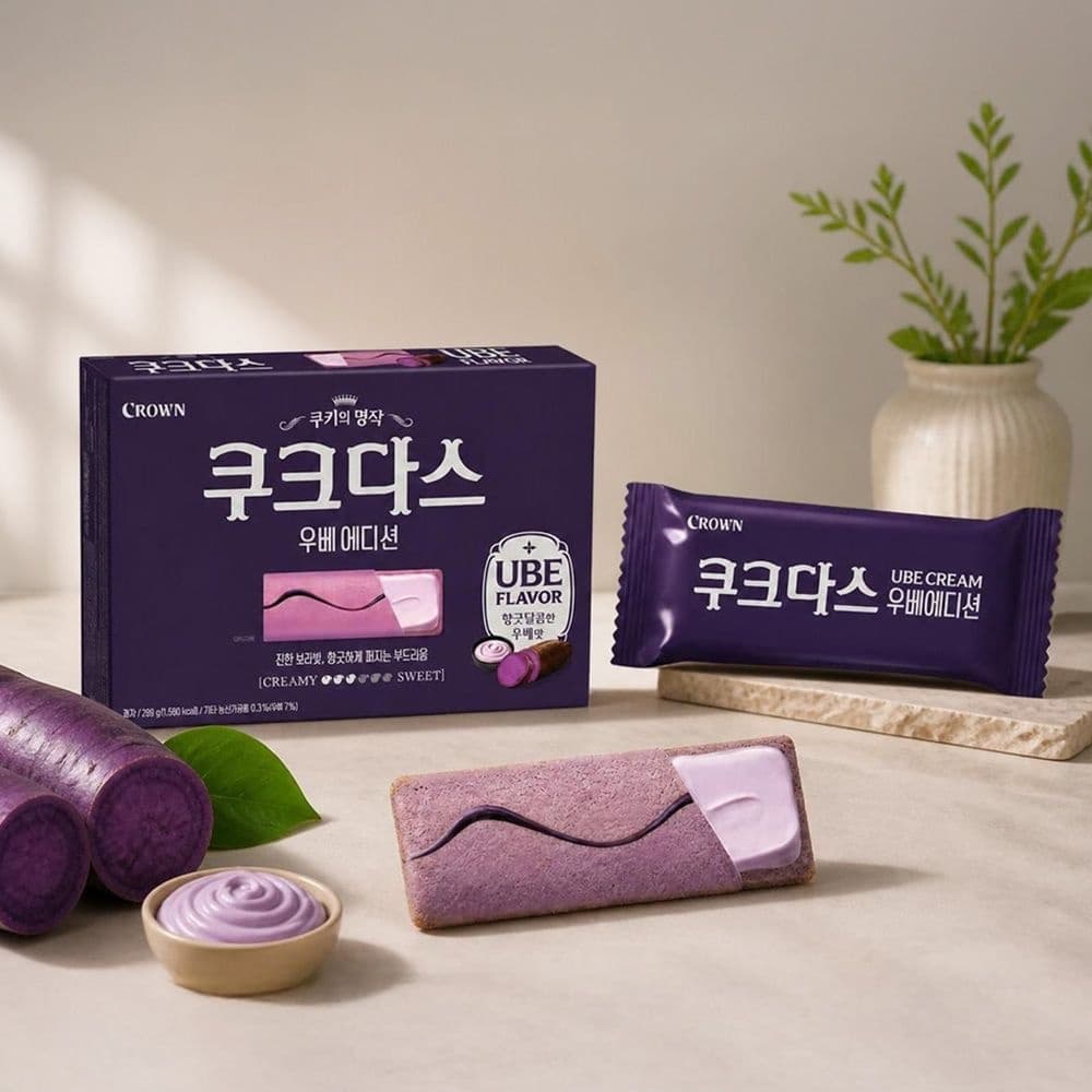 크라운 쿠크다스 우베에디션 289g x 2개 (10,740원 / 무료배송)