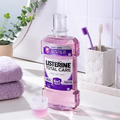 리스테린 그린티 마일드 750ml x4+(증정)250ml 랜덤(마일드) (0원 / 무료배송)