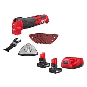 Milwaukee M12 FUEL 12V Oscillating Multi-Tool w 2x M12 XC 5 Ah Batteries & Charger ($189.00 / (약: 270,950원))