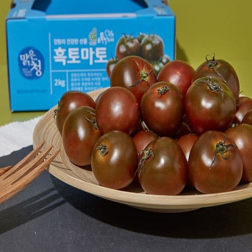 공영쇼핑)강원도 화천 흑토마토 2kg (4,720원,무료배송) 쿠폰적용시