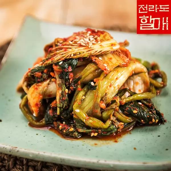 전라도할매 국내산 얼갈이김치 2kg (9,350원 / 무료배송)