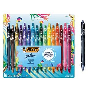 16-Ct BIC Gel-ocity Ocean Themed Gel Pen Set ($9.50 / (약: 13,619원))