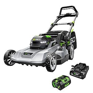 21" EGO POWER 56V Brushless Push Battery Lawn Mower w 6.0Ah Battery & Charger ($399.00 / (약: 572,006원))