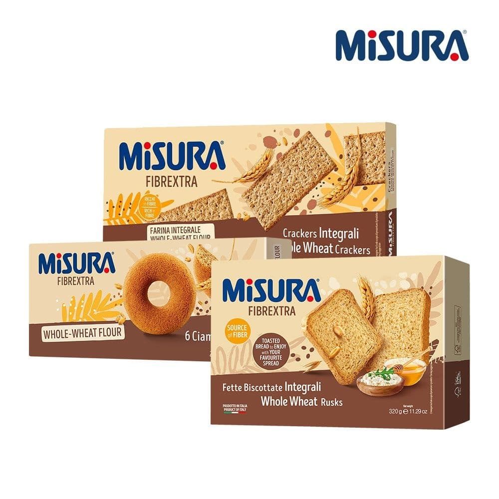 [롯데온]미주라 통밀 도너츠 230g 2개 + 통밀 크래커 385g 2개 (14,460원/무배)