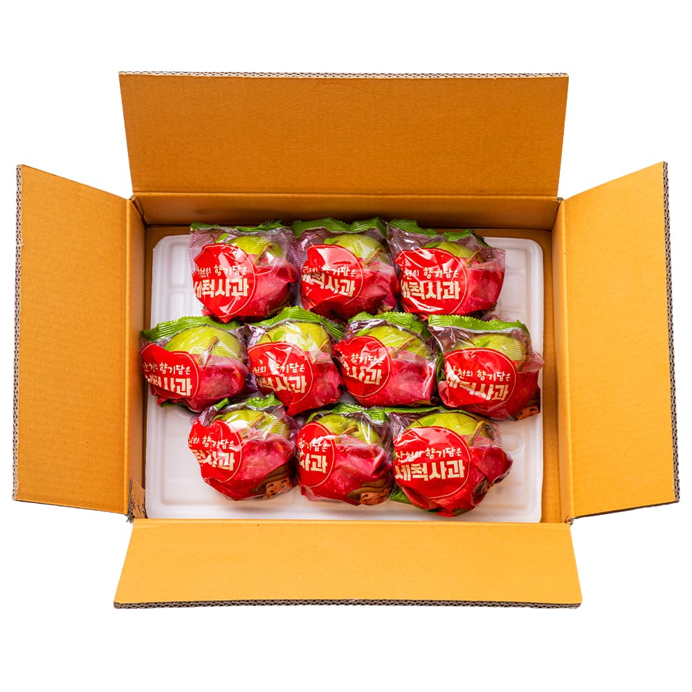 [네이버]껍질째 먹는 26년 햇 아오리사과 썸머킹 세척사과 2kg (9,400원/무배)