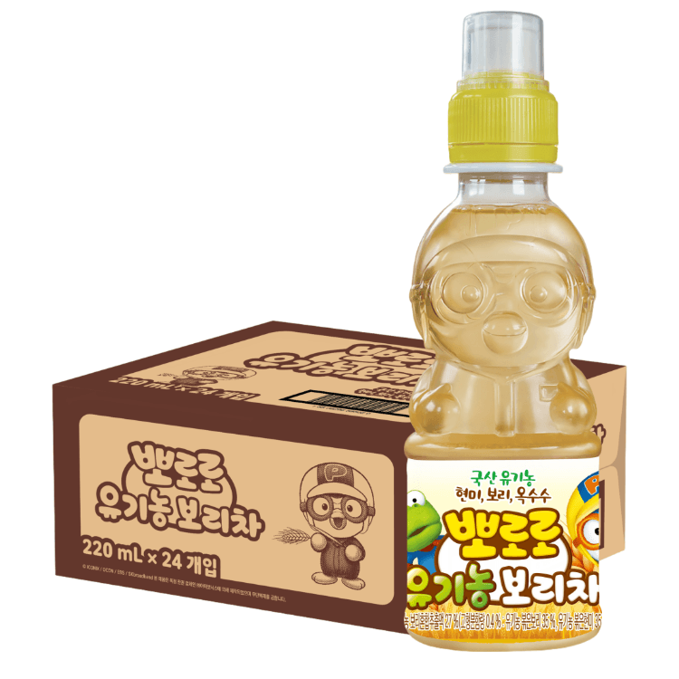 월렛)뽀로로 보리차 220ml 24개 10900원 (10,900원 / 무료배송)