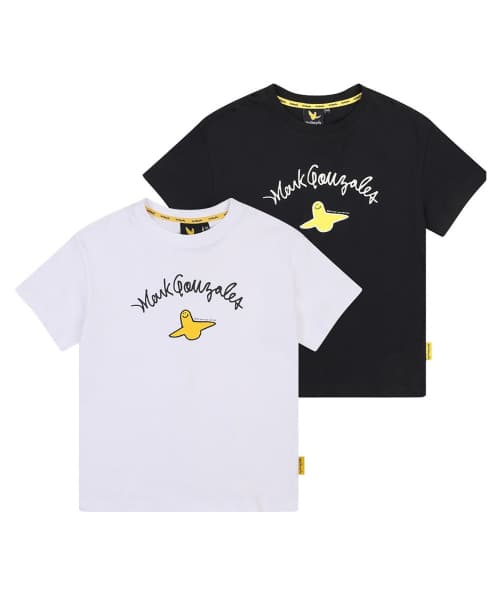 무신사) 마크곤잘레스 키즈 심볼 빅 반팔티 2팩_MG62TS20WH 무배 24290원 (24,290원)