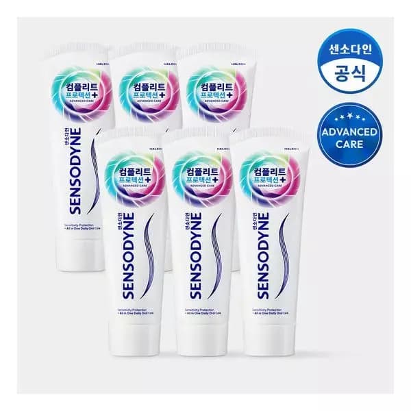 센소다인 컴플리트 프로텍션 플러스 100g 6개 (20,020원 / 무료배송)