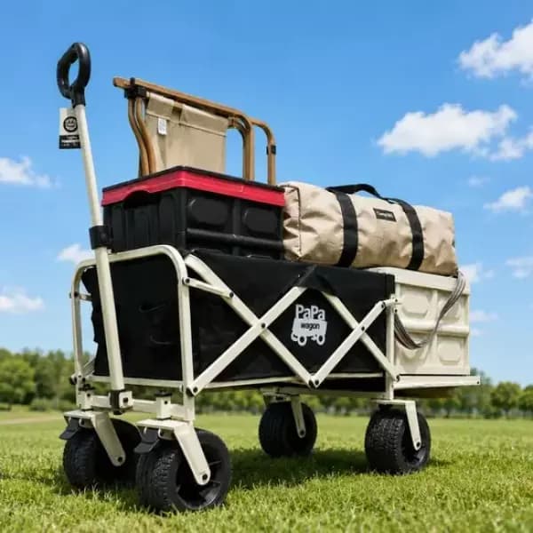 [네이버]파파웨건 광폭 도어오픈 폴딩 300L 160kg (59,800원 / 무료) (무료배송)